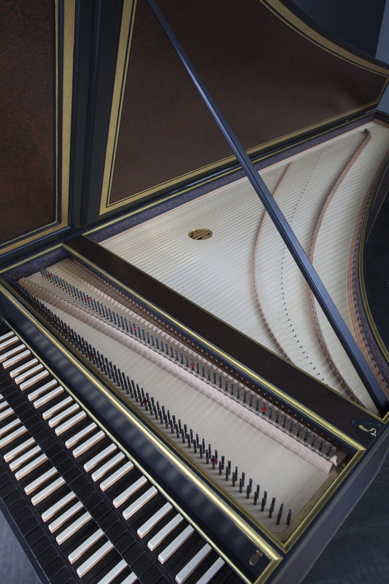 doublemanual harpsichord made after I. Ruckers